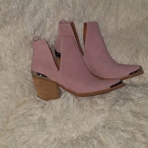 Jeffrey Campbell FP Hunt the Plains Boot Pink 7.5